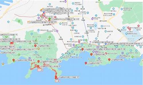 泰安青岛旅游路线_泰安青岛旅游路线图