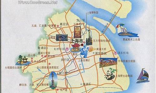 上海旅游路线攻略图_上海旅游路线攻略图高