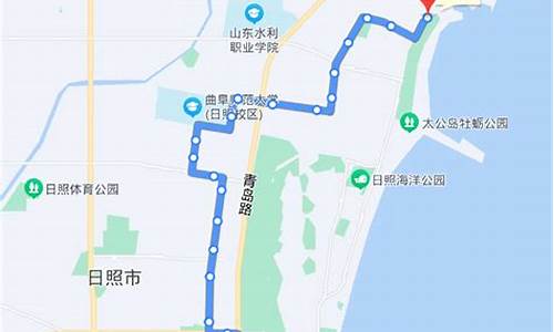 青岛到日照自驾路线_青岛到日照自驾路线图