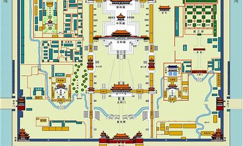 北京故宫路线图简图_北京故宫路线图简图高清