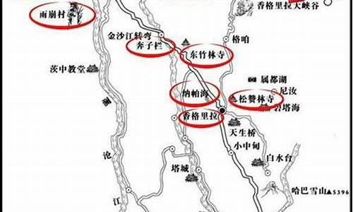 丽江自助游攻略线路图_丽江自助游攻略线路图大全