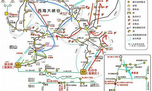 黄山5日自驾游攻略_黄山5日自驾游攻略图