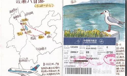 旅游攻略怎么做 手绘_旅游攻略怎么做手绘画简单