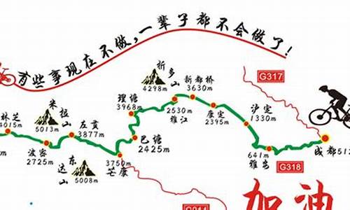 川藏骑行路线_川藏骑行路线图