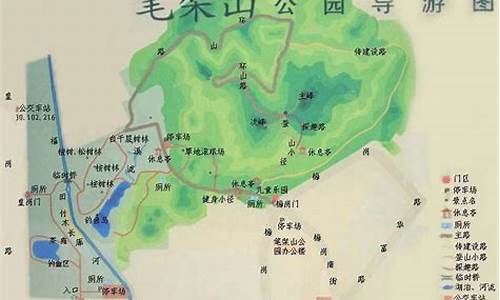 笔架山公园地图_笔架山公园地图全景